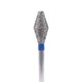 Бор алмазный Ecoline E 811 M, двойной конус, турбинный наконечник, D=3.2 мм, синий, 1 шт E-811-M-314-032_1 - фото 419230