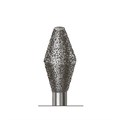 Бор алмазный Ecoline E 811 M, двойной конус, турбинный наконечник, D=3.2 мм, синий, 1 шт E-811-M-314-032_1 - фото 419231