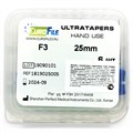 Ultratapers Hand - ручные файлы, 25 мм, размер F3, никель-титан, 6 шт 1819025005 - фото 420293