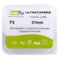 Ultratapers Hand - ручные файлы, 31 мм, размер F3, никель-титан, 6 шт 1819031005 - фото 420307