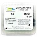 Ultratapers Hand - ручные файлы, 25 мм, размер F4, никель-титан, 6 шт 1819025006 - фото 420315