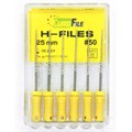 H-Files - ручные файлы, 25 мм, №50, сталь, 6 шт 1832025050-/-18302025050 - фото 420388