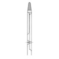 Иглодержатель по HERAG-OLSEN, DUROGRIP, длина 145 мм, для нитей 4/0-6/0 BM128R - фото 421227
