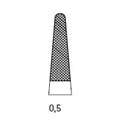 Иглодержатель по MATHIEU, DUROGRIP, длина 170 мм, для нитей до 3/0 BM151R - фото 421229