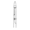 Иглодержатель по HEGAR-OLSEN, DUROGRIP, длина 125 мм, для нитей 4/0 - 6/0 BM127R - фото 421241