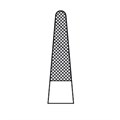 Иглодержатель по DE BAKEY DUROGRIP, длина 165 мм, для нитей 4/0-6/0 BM033R - фото 421255