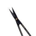 Ножницы LaGrange, Super-Cut, остроконечные, двойной изгиб, 1 зубчатое лезвие, Black line, 11,5 см S14SCX - фото 421447
