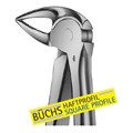Щипцы BUECHS №33А для удаления зубов, узкие щечки, нижние корни DH732R - фото 421984
