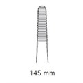 Пинцет анатомический, стандартный, длина 145 мм BD047R - фото 422959