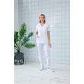 Джоггеры женские, белый, 50 DRN321-WHT-50 - фото 423833