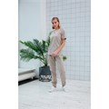 Джоггеры женские, бежевый, 48 DRN321-BEG-48 - фото 424353