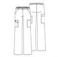 Брюки женские Dickies 86106, серый, XS 86106-GRY-XS - фото 424763