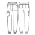 Брюки женские Dickies DK234, синий, L DK234-NAV-L - фото 424850