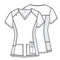 Топ женский Cherokee CK605, черный, L CK605-BLK-L - фото 425102
