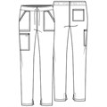 Брюки женские Dickies DK212, синий, M DK212-NAV-M - фото 425200