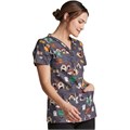 Топ женский Dickies DK709, хэллоуин, L DK709-HOFW-L - фото 425666