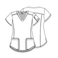 Топ женский Dickies DK730, серый, XL DK730-GRY-XL - фото 425694