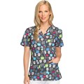 Топ женский Dickies DK704, зубы, XS DK704-HALU-XS - фото 425887