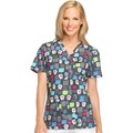 Топ женский Dickies DK704, зубы, XS DK704-HALU-XS - фото 425890