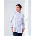 Туника женская с кулиской, белый, 44 MA763-WHT-44 - фото 427109