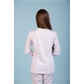 Туника женская с косой молнией, белый, 42 DRN135-WHT-42 - фото 427287