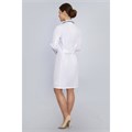 Халат женский 250, длинный рукав, белый, 52 DOCTOR-BIG-2-50-02-4-52 - фото 427381