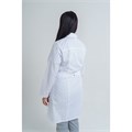 Халат женский на кнопках 248 Ultra, длинный рукав, белый, 60 DOCTOR-BIG-2-48-24-4-60 - фото 427515