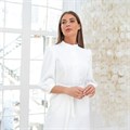 Платье Beauty на пуговицах, кремовый, 52 DRN265-CRM-52 - фото 427616