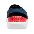 Сабо CROCS LiteRide Clog, темно-синие с красным задником, 42-43 204592-4CC-M10W12 - фото 428818