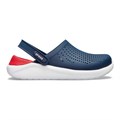 Сабо CROCS LiteRide Clog, темно-синие с красным задником, 38-39 204592-4CC-M6W8 - фото 428841
