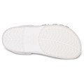 Сабо CROCS Bayaband Clog, белые с синей полосой, 40-41 205089-126-M8W10 - фото 428921
