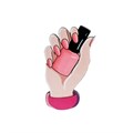 "Значок ""Маникюр лак"", бирюзовый" AW_M57 - фото 429002