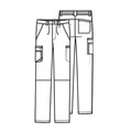 Брюки мужские Cherokee CK200A, винный, 2XL CK200A-WIN-2XL - фото 429129