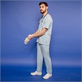 Брюки мужские, R132 светло-голубой, XXL R132-110 - фото 429147