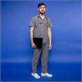 Брюки мужские, R192 серый, 3XL R192-115 - фото 429162