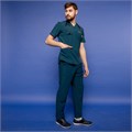 Брюки мужские, R176 сине-зелёный, XXL R176-110 - фото 429212