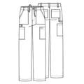 Брюки мужские Dickies DK015, белый, XS DK015-WTPS-XS - фото 429244