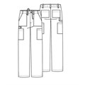 Брюки мужские Dickies DK015, белый, M DK015-WHT-M - фото 429255