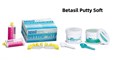 Слепочная масса А-силиконовая Betasil Putty Soft A60 НАБОР (2 х 300 мл база, 2 х 50 корригирующий слой, насадки) 88691 - фото 434441