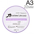 Katana ZR STML A3 C, размер T22мм - блок из диоксида циркония 1231920084 - фото 437691