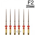 Ultratapers Gold F2, 25мм, стерильные машинные файлы, никель-титан, 6 шт., Eurofile 1231919257 - фото 438009