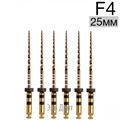 Ultratapers Gold F4, 25мм, стерильные машинные файлы, никель-титан, 6 шт., Eurofile 1231919259 - фото 438745