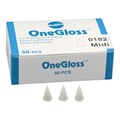 Резинки One Gloss мини-конус 50шт (без дискодержателя) 1231916610 - фото 439168