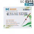 Файлы машинные с памятью формы SC 03/15, 21мм. (6шт.) SOCO 1231916533 - фото 445455