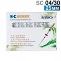 Файлы машинные с памятью формы SC 04/30, 25мм. (6шт.) SOCO 1231916546 - фото 445969