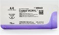 Vicryl W9443 4|0 (75см, игла реж.3|8,16мм) 12шт. 00000002127 - фото 446531