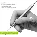 Штопфер-гладилка FABRI 1324F Black с черным покрытием средняя 1231917521 - фото 447416
