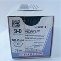 Vicryl W9114 3|0 (75см,20мм,1|2, кол.) 12шт. 00000001909 - фото 447904
