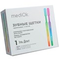 Щетка зубная одноразовая mediOK 1шт. с нанесенной зубной пастой, «Мята». MediOk 1231919347 - фото 447975