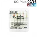 Файлы машинные с памятью формы SC PLUS 02/16, 25мм. (6шт.) SOCO 1231916591 - фото 448210